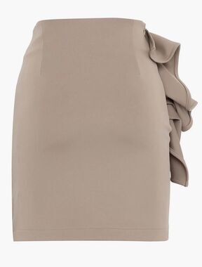 Theo the Label Atlas Bow Scuba Knit Short Skirt NWT Size XS